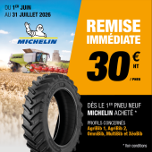 Offre Michelin agricole